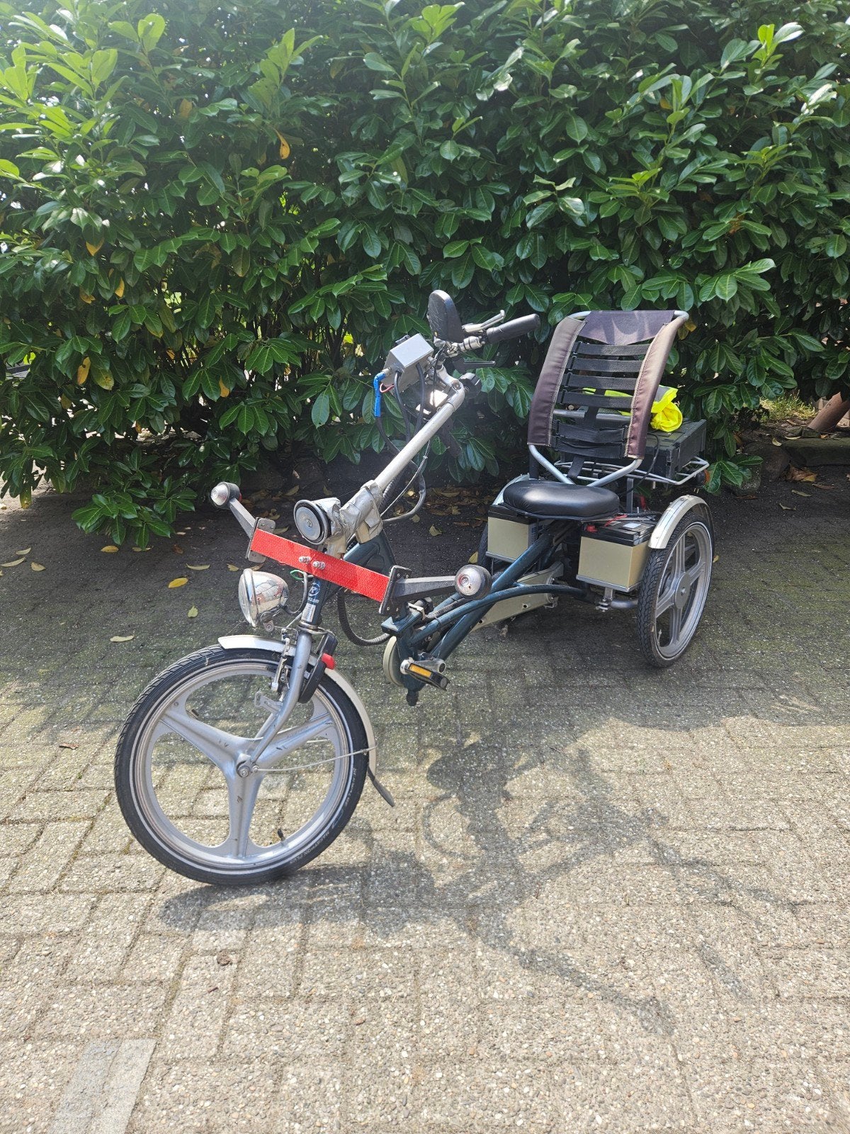 Raam driewieler, volledig elektrisch, 2 accu's, 22km/u, Ophalen, Gebruikt, Van Raam