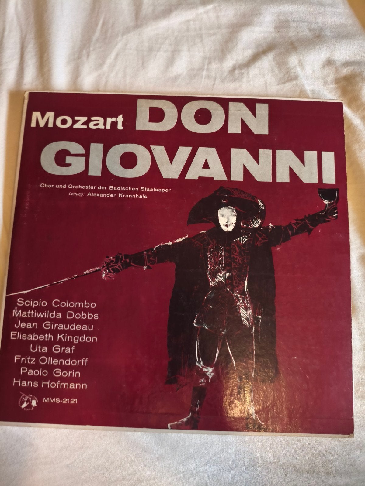 mozart don giovanni - 3 lp boxset musical masterpiece societ, Boxset, Ophalen of Verzenden, Zo goed als nieuw, 12 inch