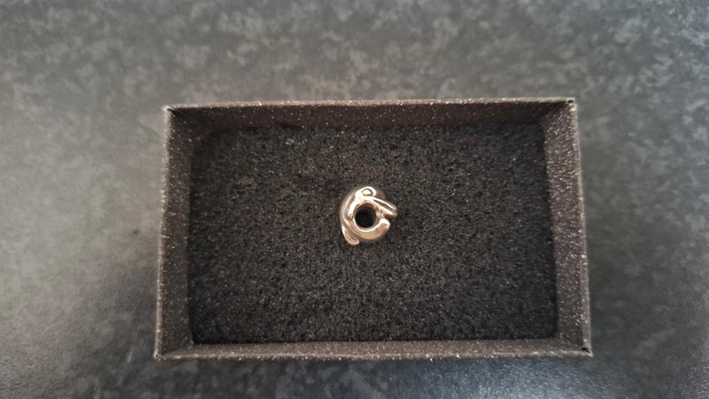 Pandora bedel Dolfijn zilver, Sieraden, Tassen en Uiterlijk, Bedels, Gebruikt, Pandora, Ophalen of Verzenden, 1 bedel