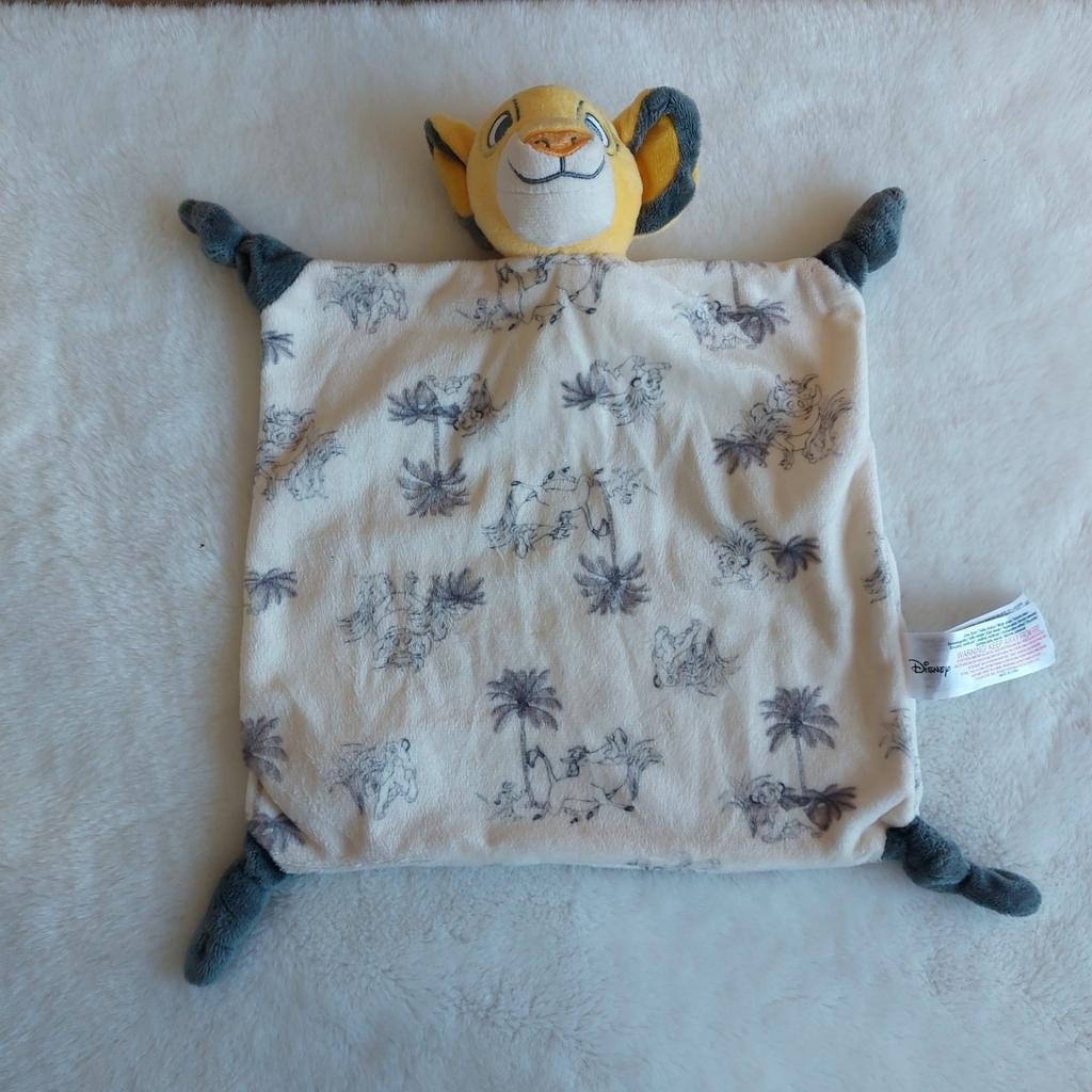 Disney x Primark knuffeldoekje leeuw Simba Lion King nieuw, Disney, ., Nieuw, Ophalen of Verzenden