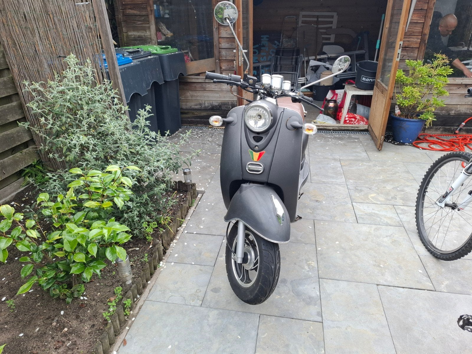 Loop of sloop Scooter. Blauw kenteken, Fietsen en Brommers, Ophalen, Gebruikt, Benzine