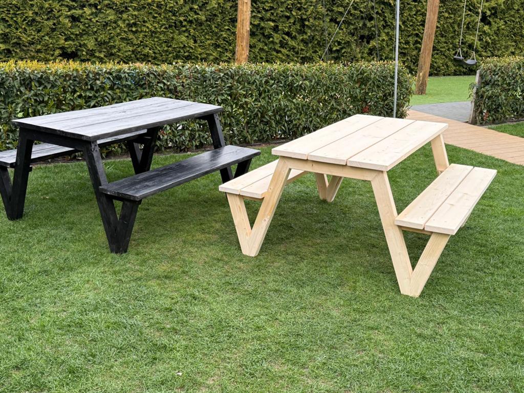 Picknicktafel voor kinderen, Tuin en Terras, Picknicktafels, Ophalen, Nieuw, Rechthoekig, Hout