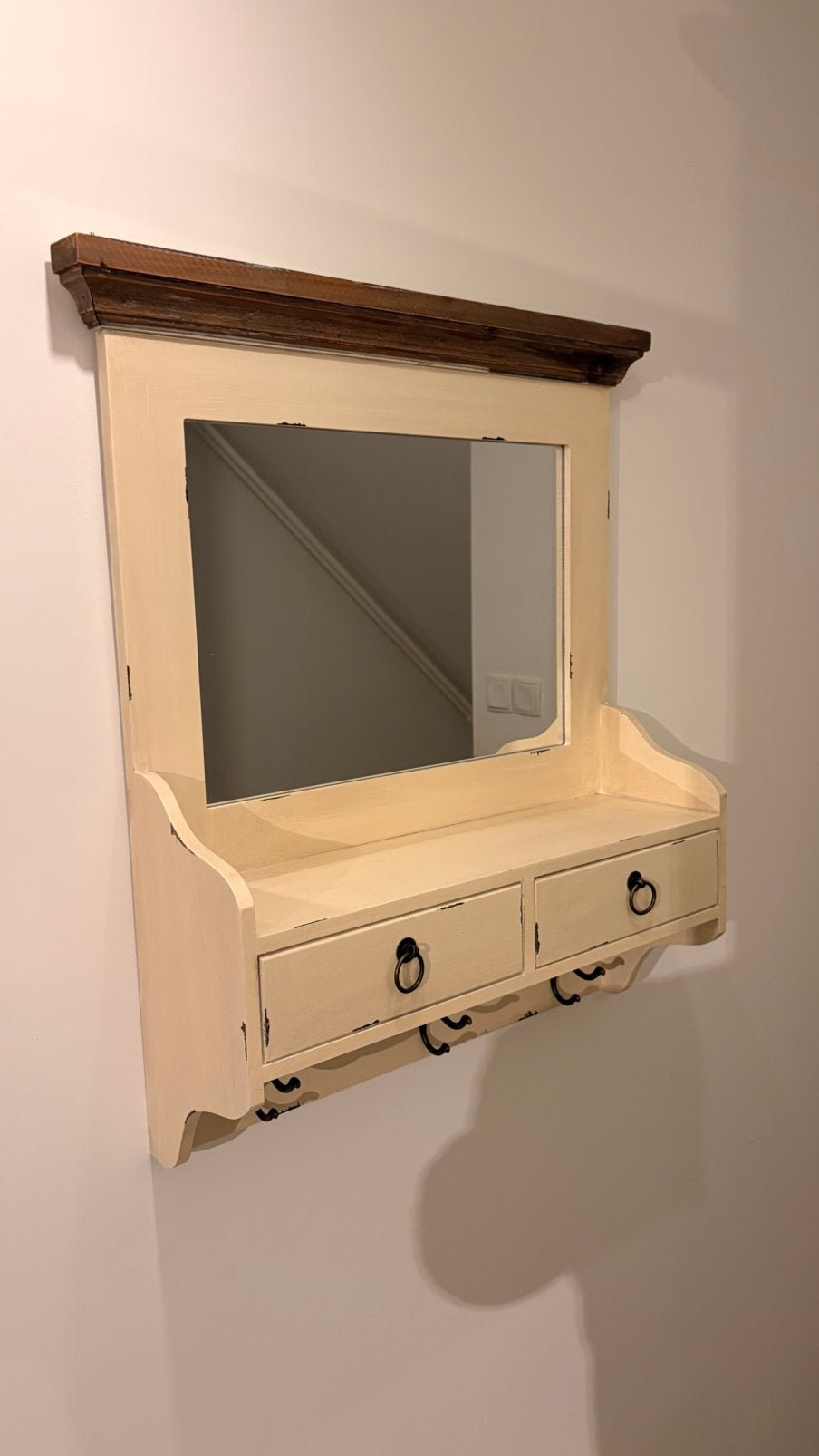 Entrance Mirror, Huis en Inrichting, Ophalen, Zo goed als nieuw, Rechthoekig, Minder dan 100 cm