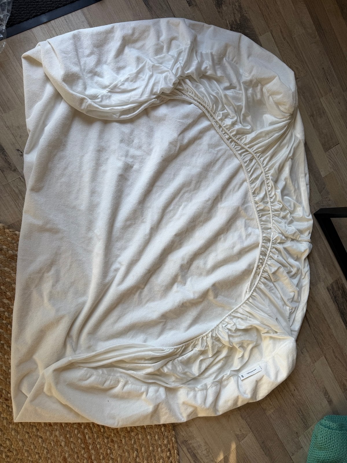 IKEA GRUSNARV molton 160x200 cm, Tweepersoons, Ophalen of Verzenden, Zo goed als nieuw, IKEA