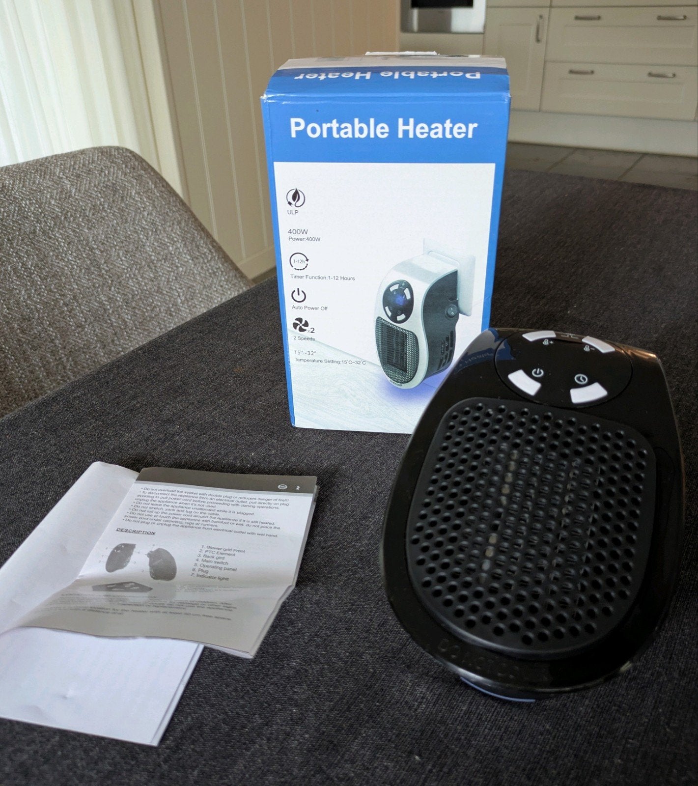 Draagbare Heater NIEUW, Ophalen of Verzenden, Nieuw
