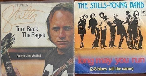 Stills-YoungBand/Stephen Stills/NeilYoung	Comes a time/Heart, Cd's en Dvd's, Ophalen of Verzenden, Zo goed als nieuw, 7 inch, Pop