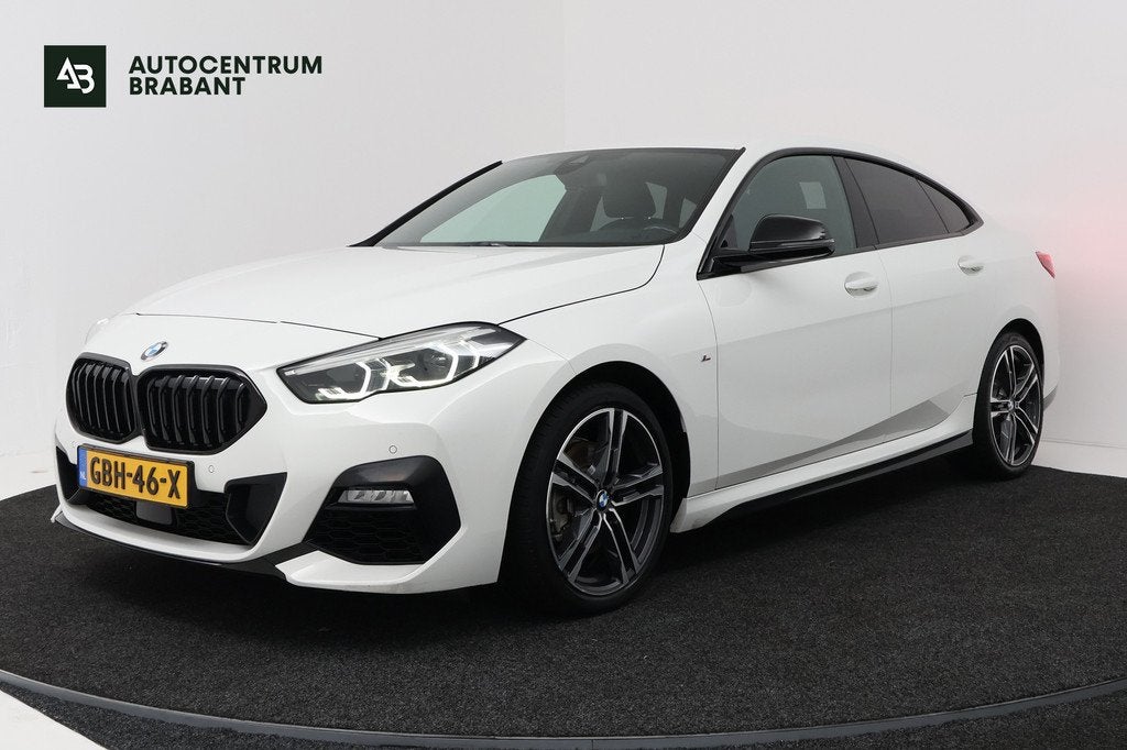 BMW 2-serie Gran Coupé 218i High Executive (CAMERA, STOELVE, Auto's, BMW, 1350 kg, Wit, Leder, Bedrijf