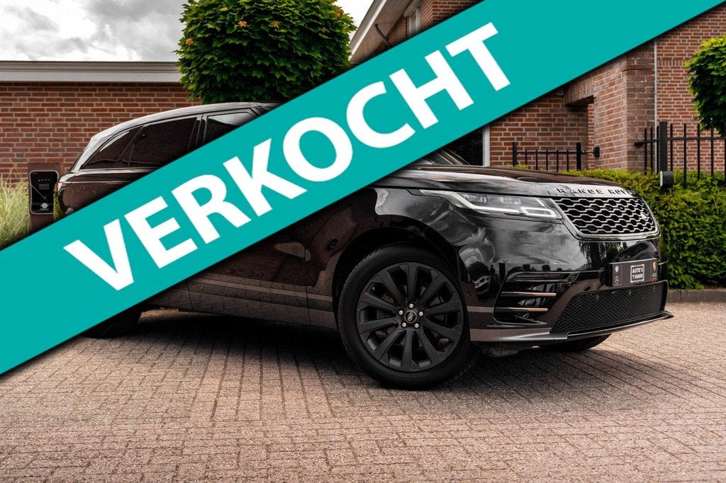 Land Rover Range Rover Velar 2.0 P250 Turbo AWD R-Dynamic SE, Auto's, Land Rover, Gebruikt, Zwart, 4 cilinders, Range Rover Velar