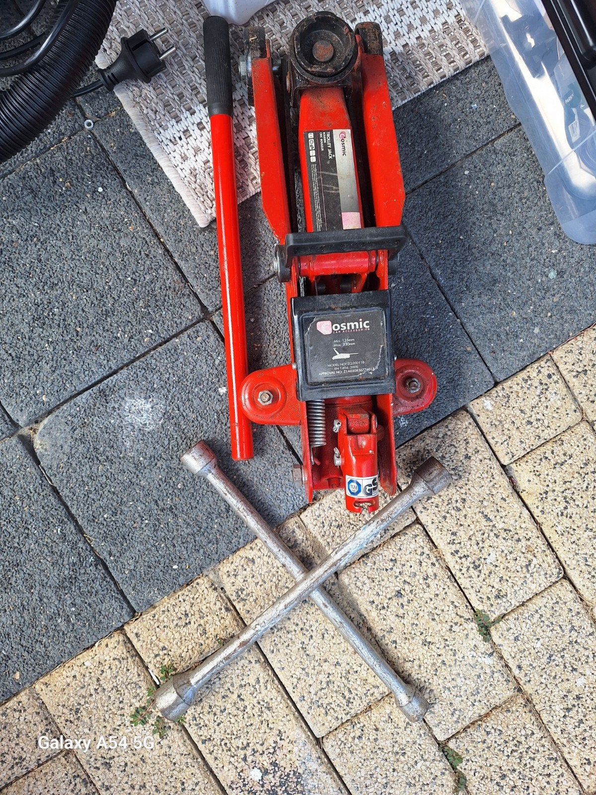 hydraulische garagekrik, Auto diversen, Ophalen, Hydraulisch, Garagekrik