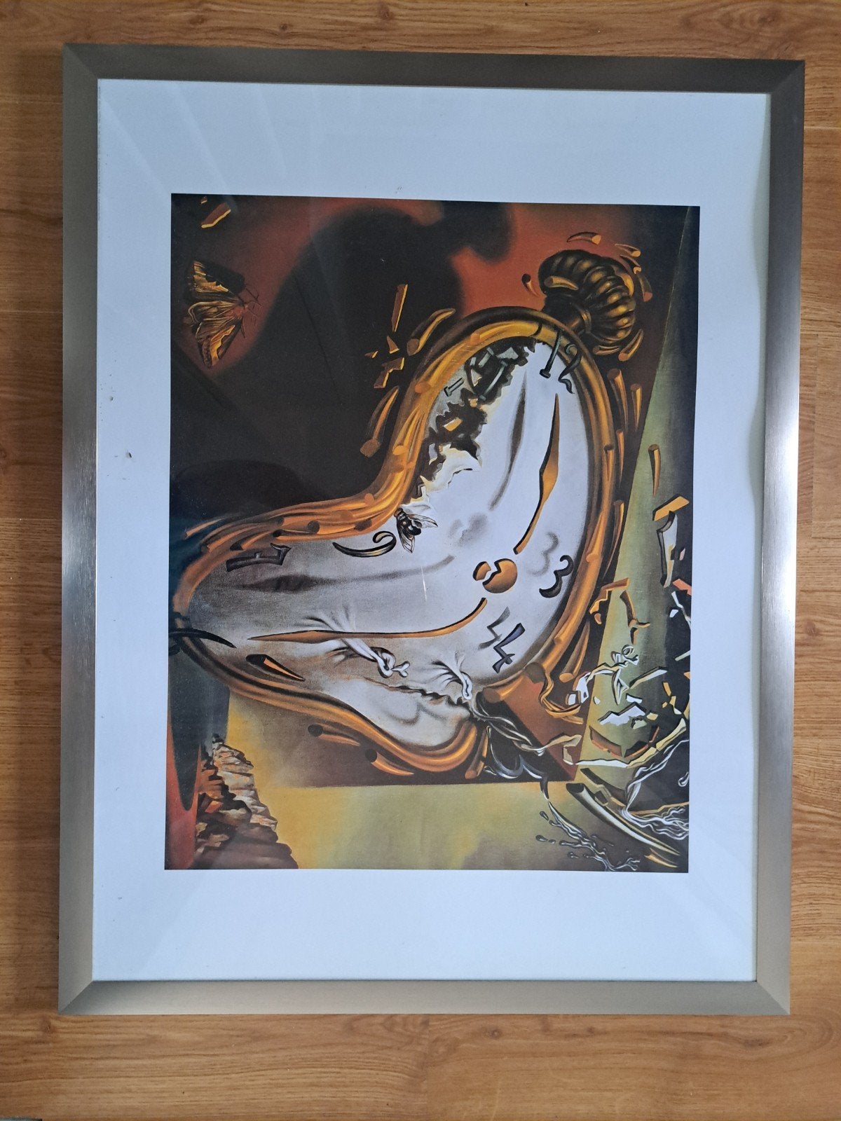 Dali poster in lijst - De volharding der herinnering, Ophalen
