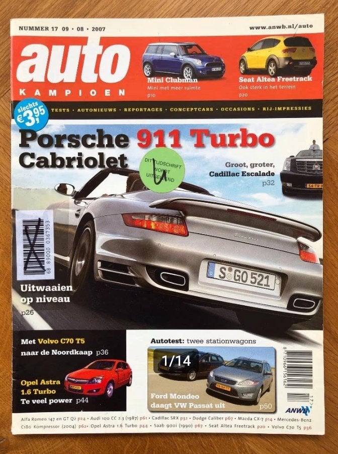 Autokampioen nr. 17 2007, Algemeen, Verzenden, Zo goed als nieuw, Autokampioen
