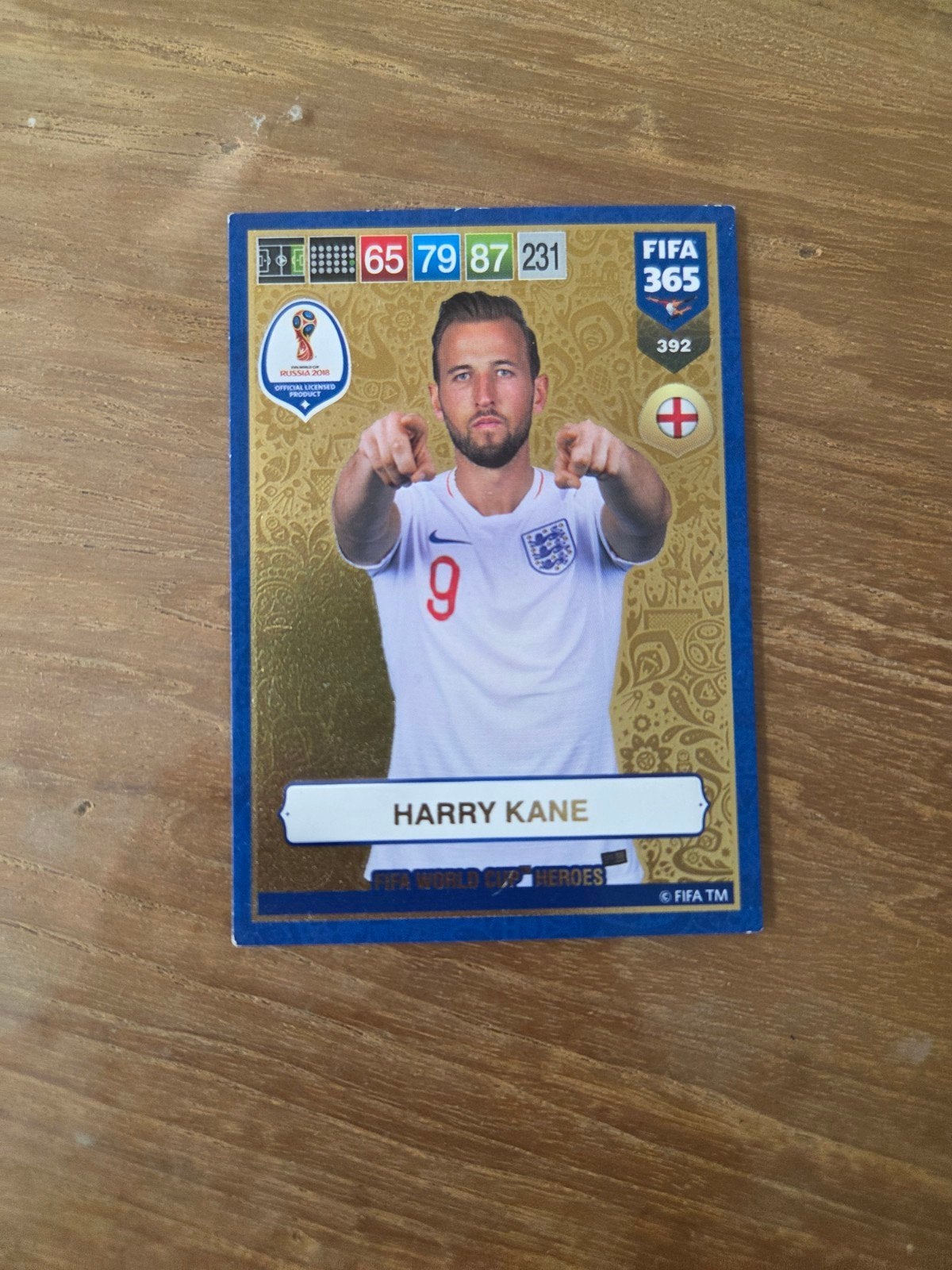 Panini FIFA WK 2018 Harry Kane Heroes, Ophalen of Verzenden, Zo goed als nieuw, Sticker