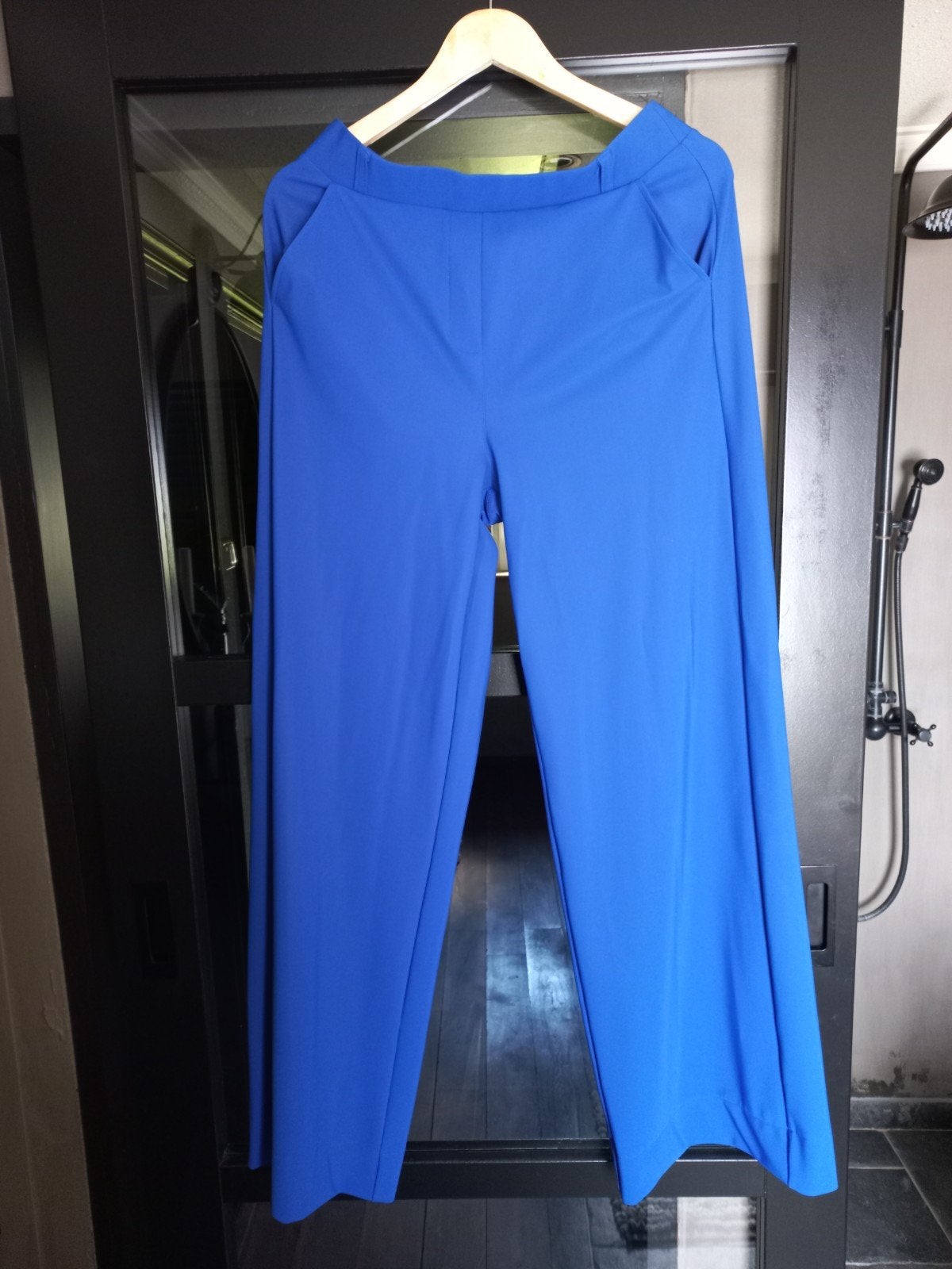 studio anneloes set mt M, Kleding | Dames, Broeken en Pantalons, Maat 38/40 (M), Blauw, Ophalen of Verzenden, Zo goed als nieuw