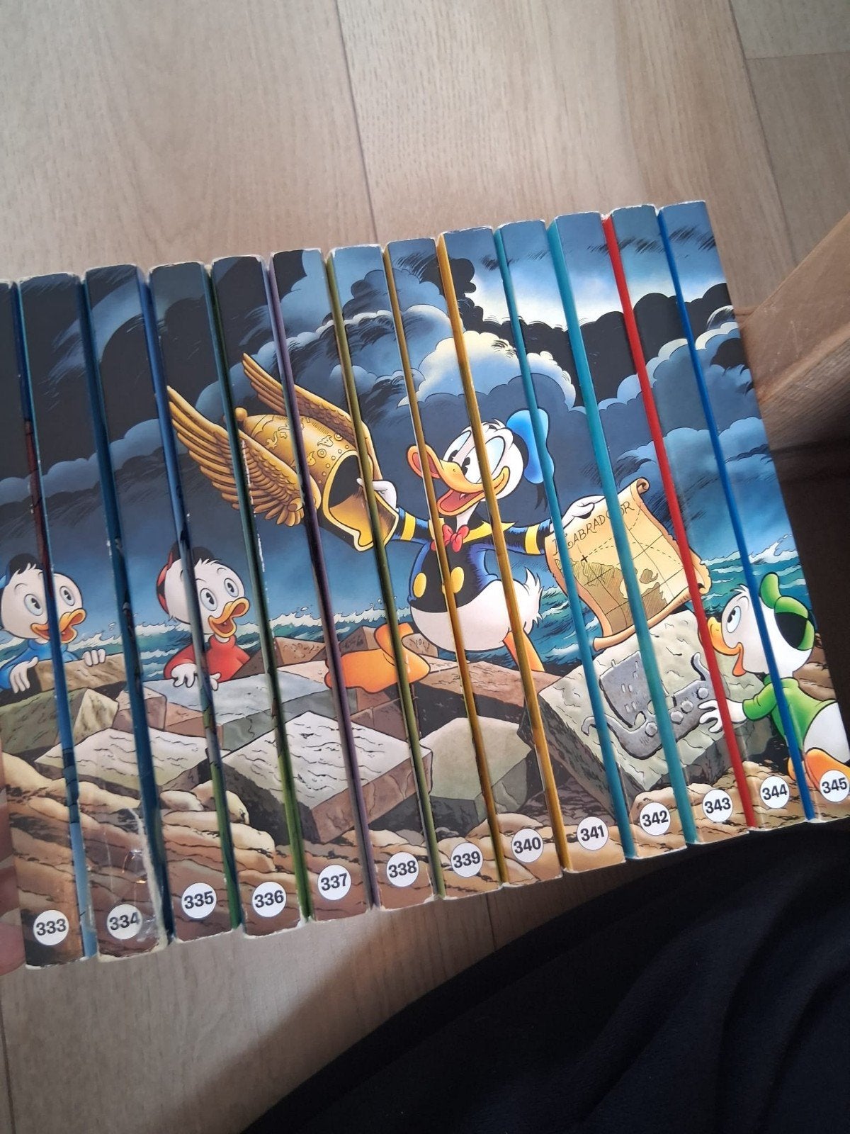 Donald Duck pocketreeks serie 333- 345, Meerdere comics, Ophalen of Verzenden, Zo goed als nieuw, Europa