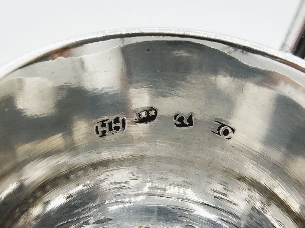 Zilveren theezeefje met handvat, H. Heuvel, Amsterdam, 1808, Antiek en Kunst, Verzenden, Zilver