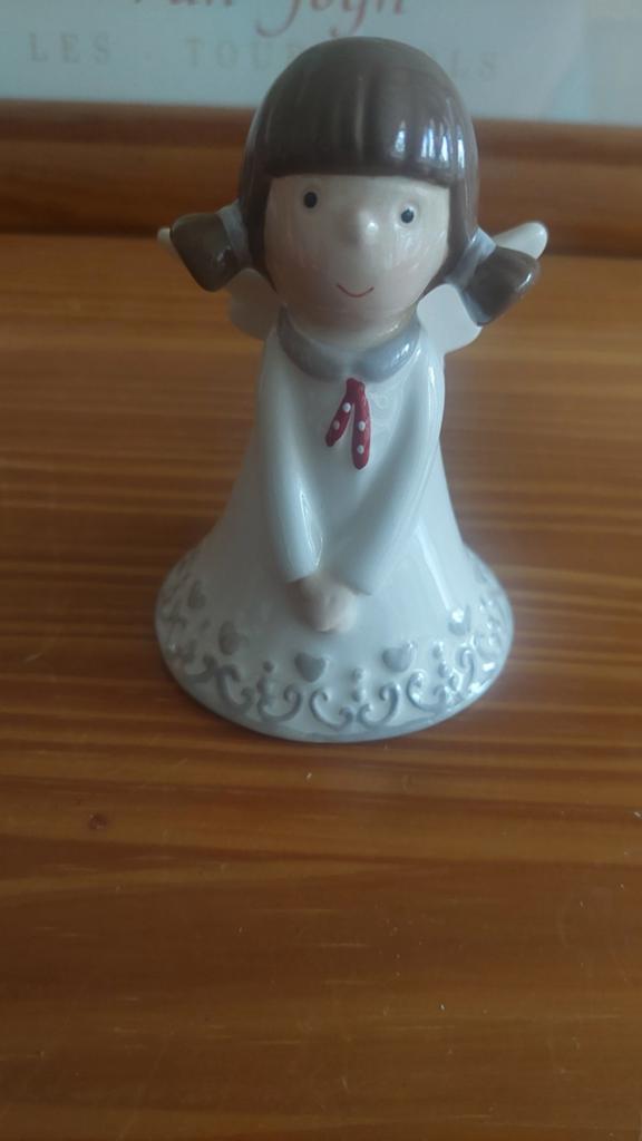 Lief engeltje van 10 cm hoog, Ophalen of Verzenden, Gebruikt, Religie