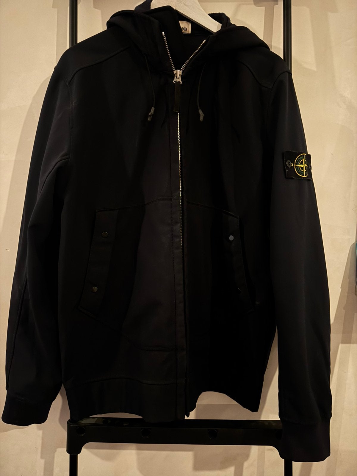 Stone island jas, Ophalen of Verzenden, Zo goed als nieuw, Maat 52/54 (L), Blauw