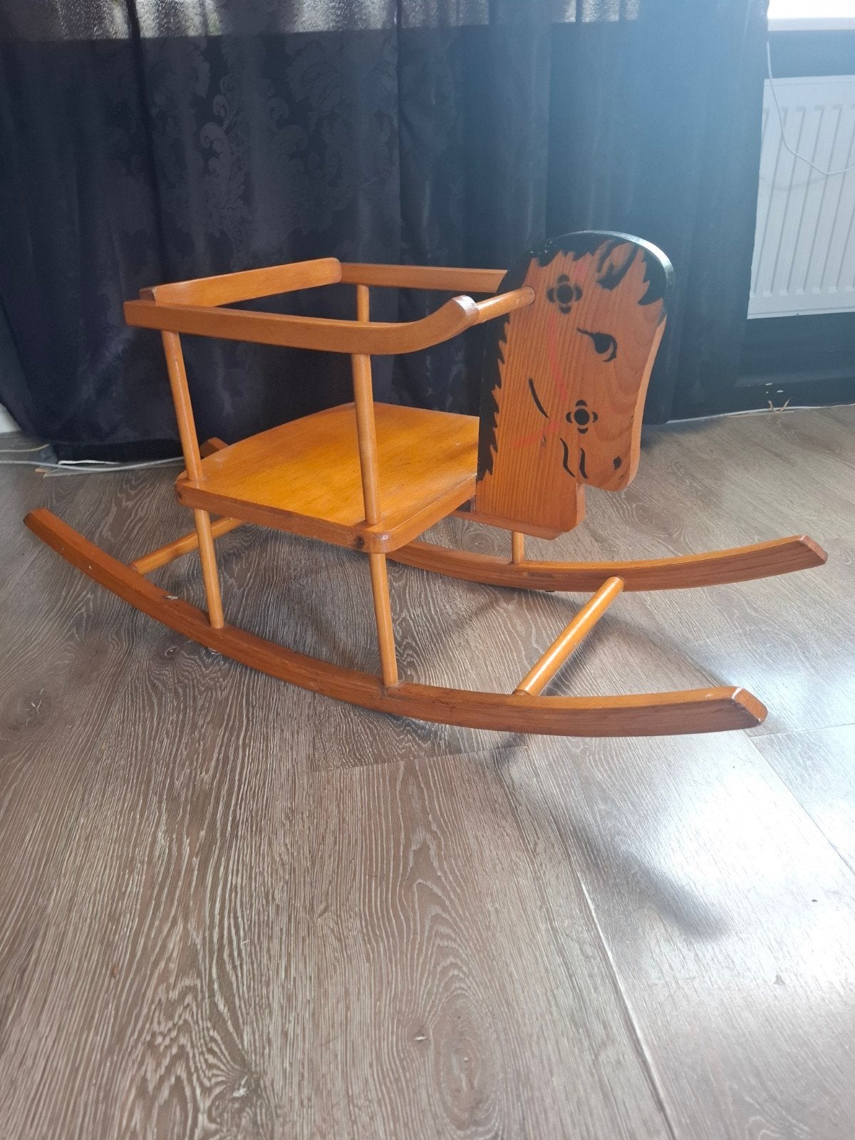 Leuk vintage hobbelpaard, Ophalen of Verzenden