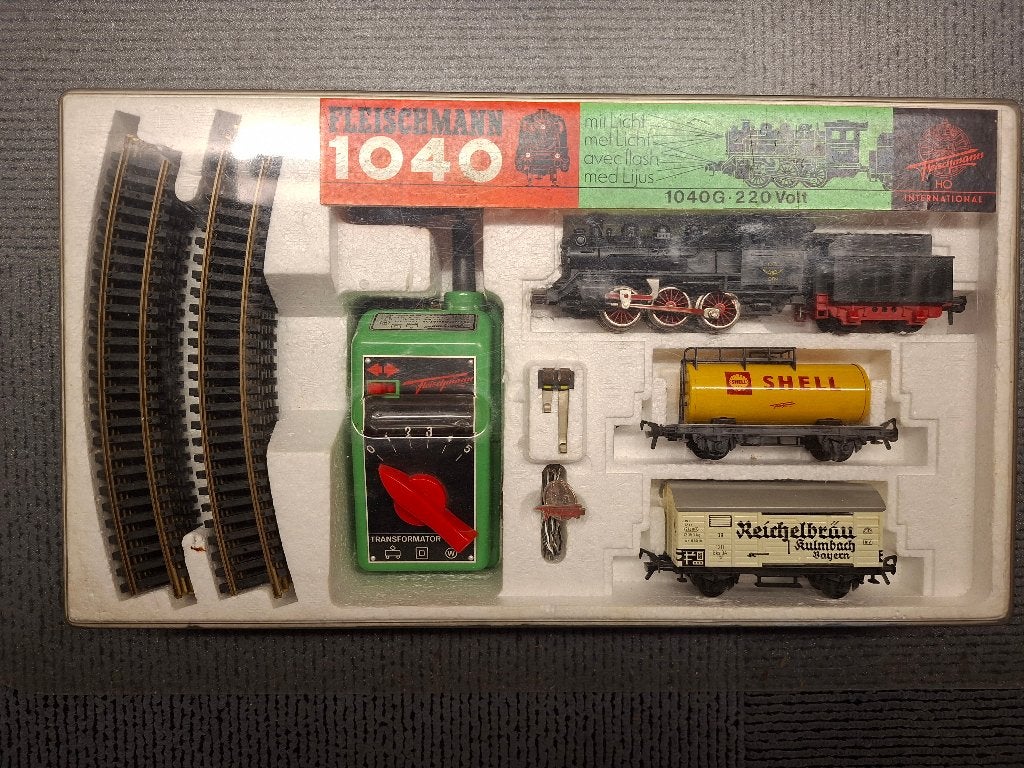 fleischamnn set 1040, Treinset, Gelijkstroom, Fleischmann, Ophalen of Verzenden