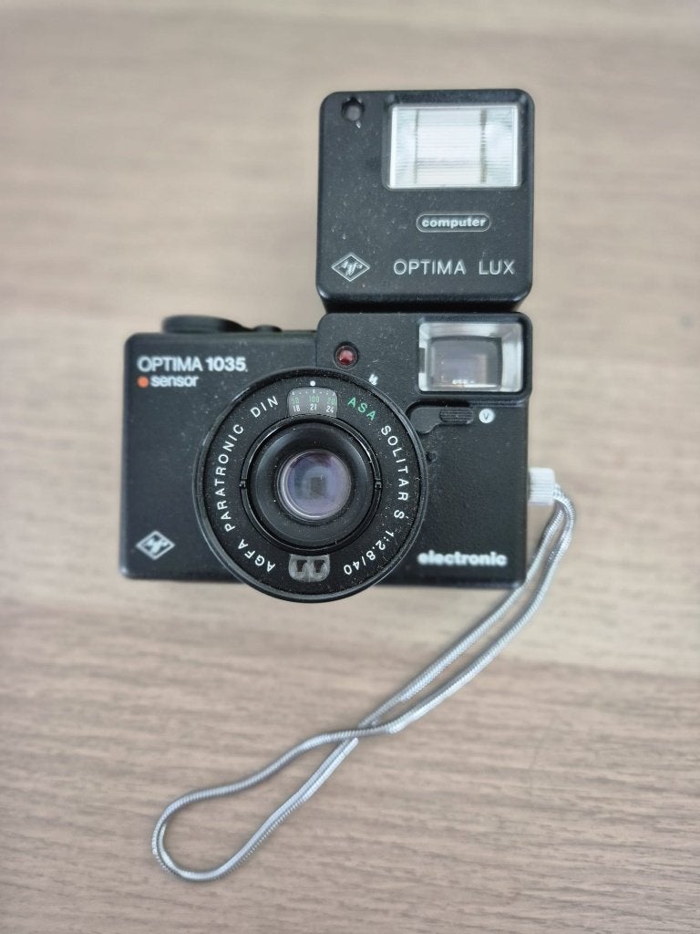 Agfa Optima 1035 Sensor met Solitar S 40mmf/2.8 Lens, Ophalen, Nieuw, Compact, Overige Merken