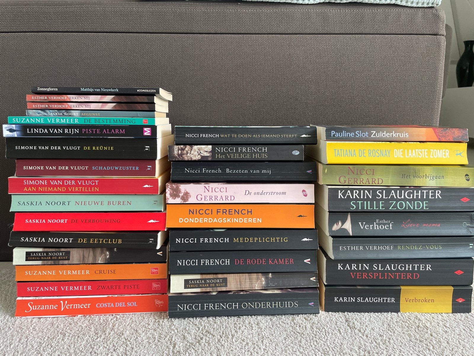 Grote collectie thrillers en romans van bekende auteurs, Boeken, Romans, Ophalen, Gelezen, Nederland