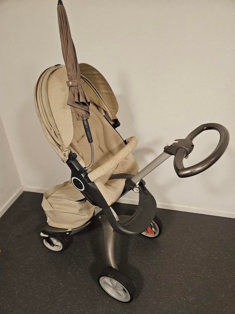 Stokke Xplory kinderwagen met veel accessoires, Ophalen of Verzenden, Zo goed als nieuw, Kinderwagen, Overige merken