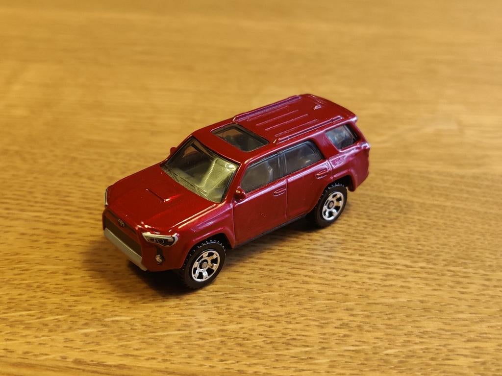 Matchbox Toyota 4Runner ROOD, Ophalen of Verzenden, Zo goed als nieuw, Auto