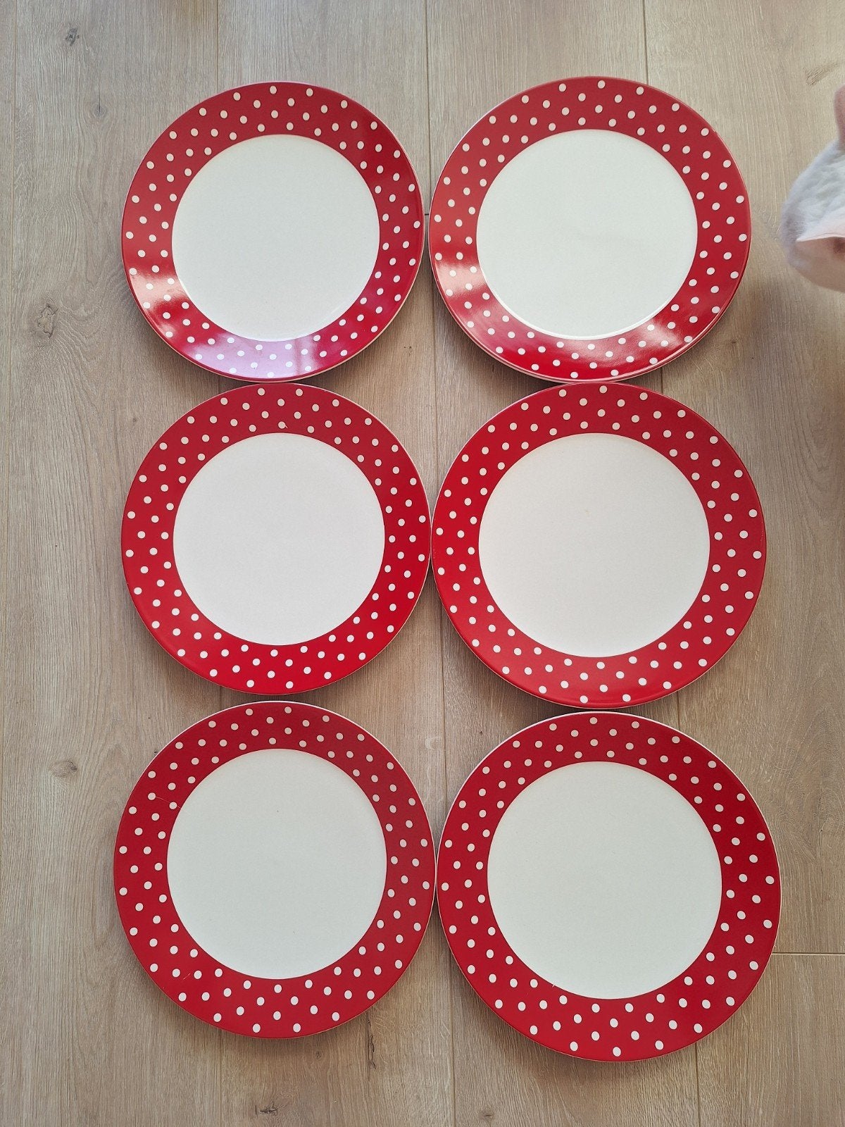 Hema borden polkadot, Ophalen, Onderbord