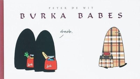PETER DE WIT hc harmonie BURKA BABES, Eén stripboek, Ophalen of Verzenden, Zo goed als nieuw