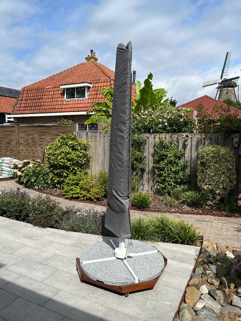 tuin parasol, Ophalen, Verstelbaar, 3 tot 4 meter, Zweefparasol