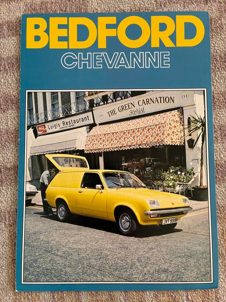 Bedford Chevanne brochure, Boeken, Ophalen of Verzenden, Zo goed als nieuw, Overige merken