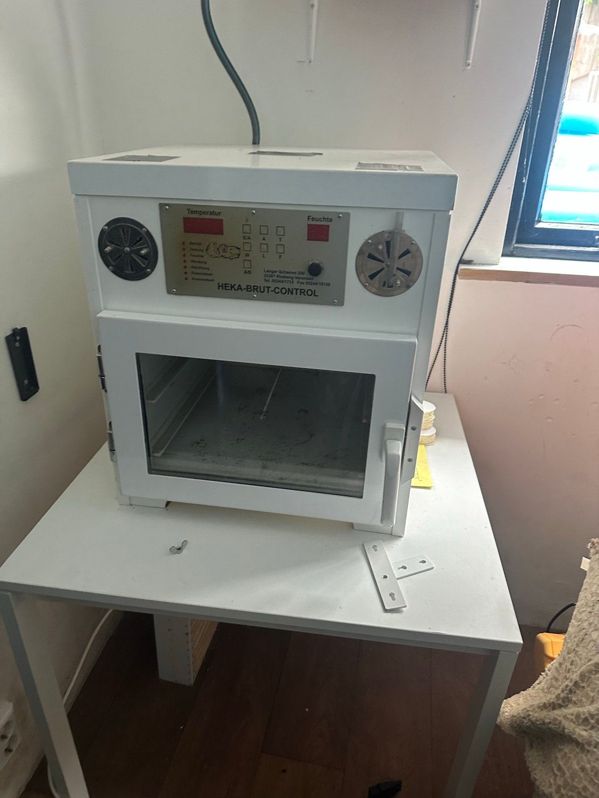 Heka broedmachine, Ophalen, Gebruikt