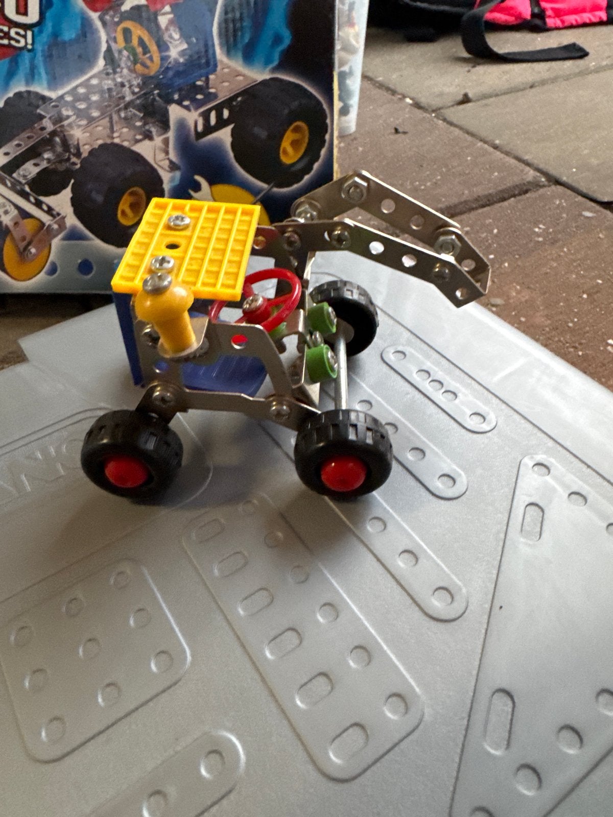 Grote collectie Meccano en Kustom Metal bouwsets, Ophalen, Gebruikt, Overige merken