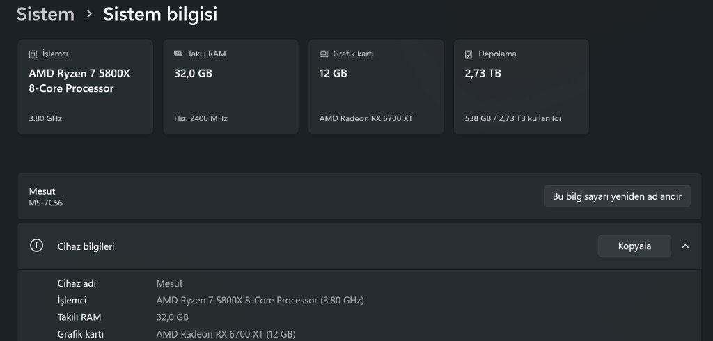 Ryzen 7 5800X | RX 6700 XT | 32GB RAM | 1TB Samsung SSD, Computers en Software, Desktop Pc's, Ophalen, 32 GB, Zo goed als nieuw