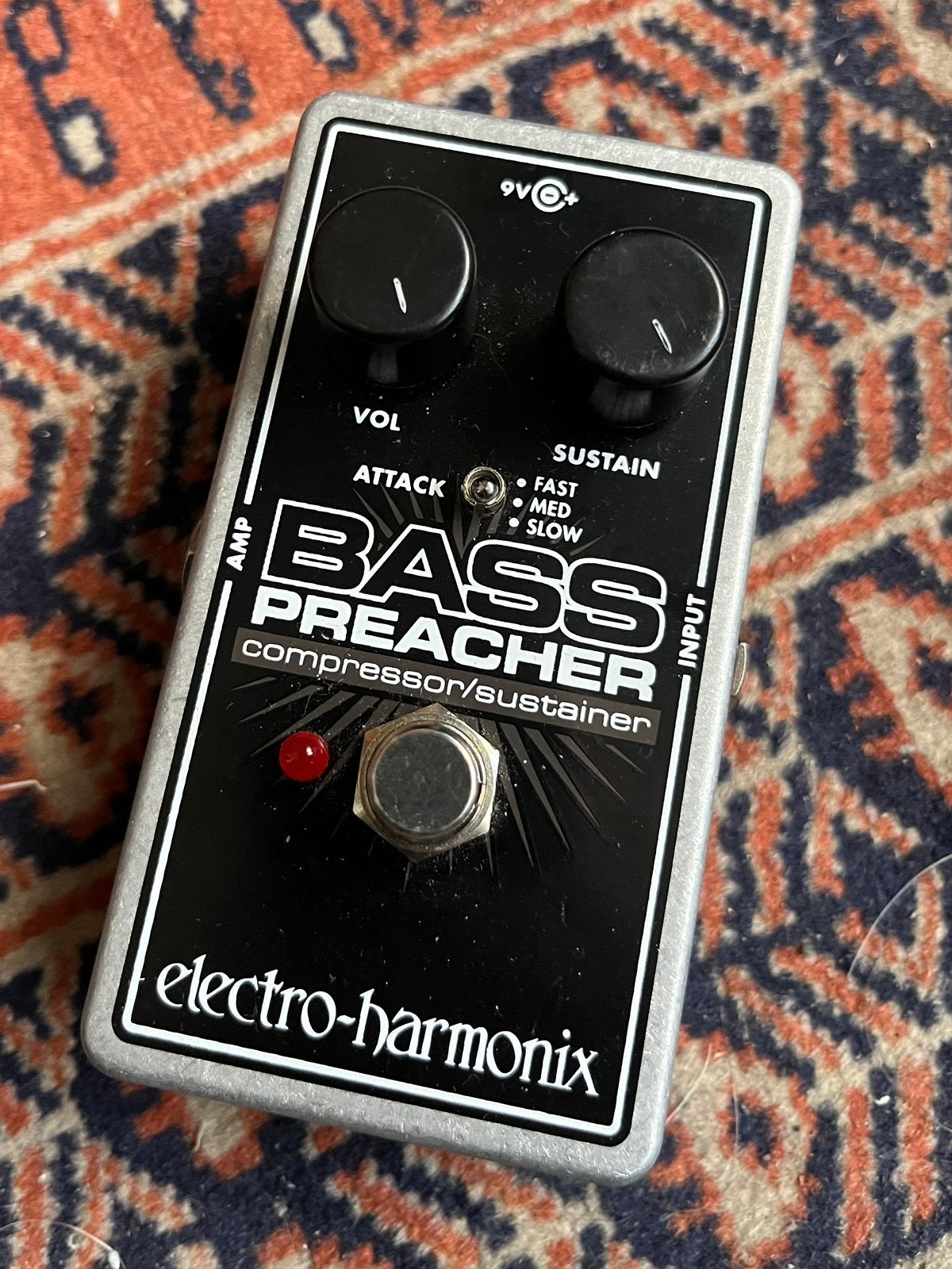 EHX Bass Preacher Compressor Electro Harmonix, Muziek en Instrumenten, Effecten, Ophalen of Verzenden, Zo goed als nieuw, Compressor