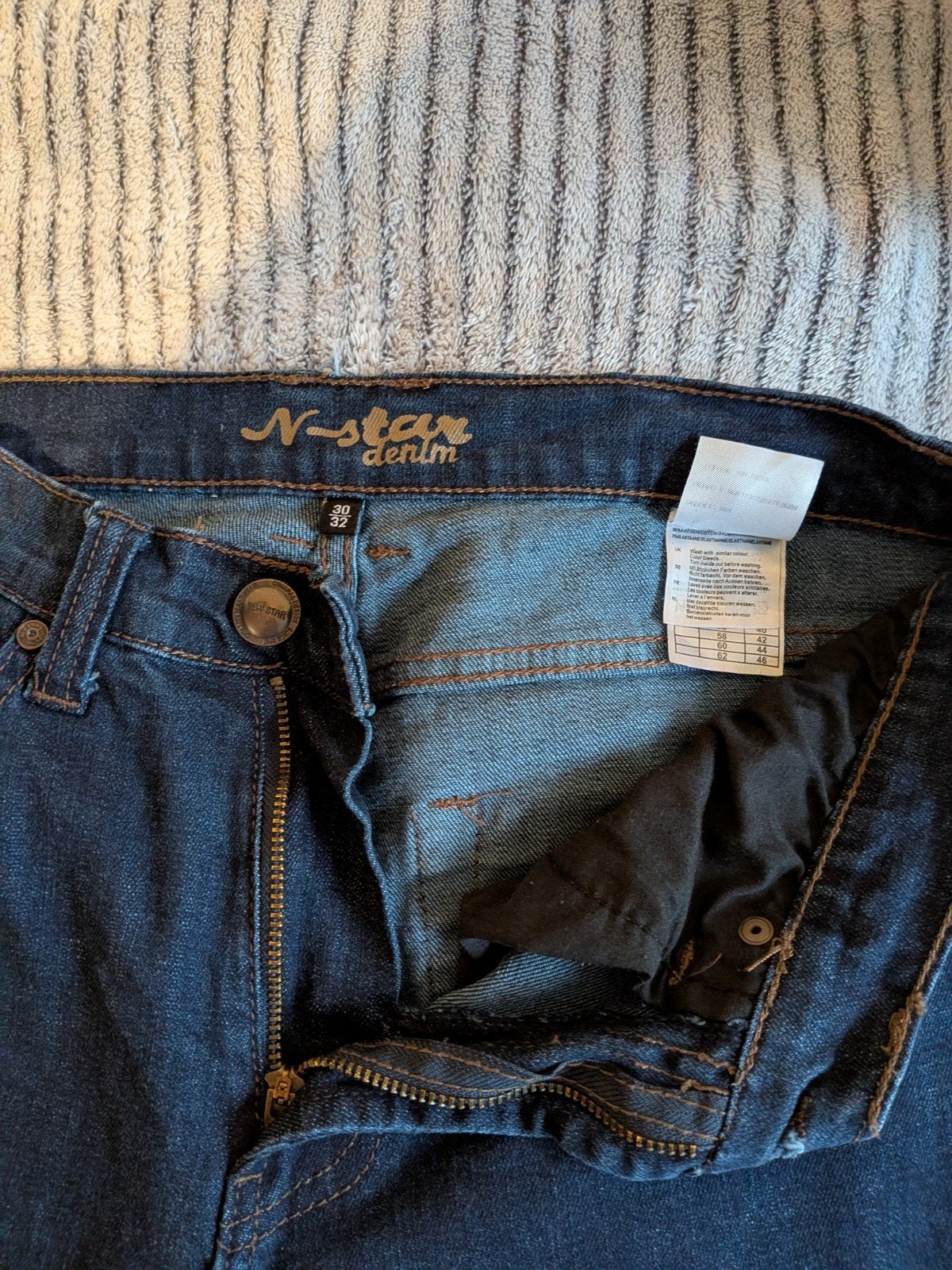 New Star Jeans - Donkerblauwe spijkerbroek (W32), Ophalen of Verzenden