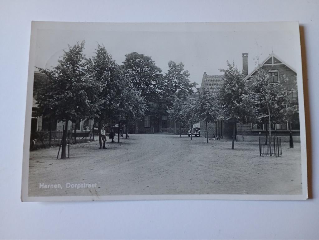 Fotokaart Hernen bij Wijchen 1943, Ophalen of Verzenden, 1940 tot 1960, Gelopen, Gelderland