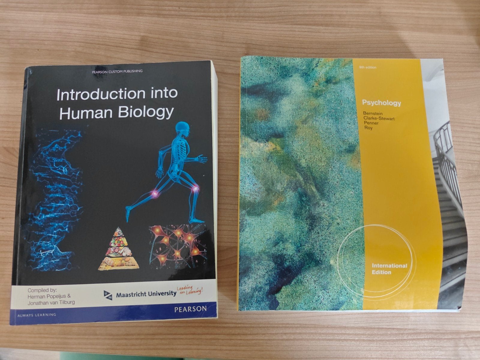 Boeken: Introduction into Human Biology & Psychology, Gelezen, Ophalen of Verzenden, WO, Herman Popeijus, Jonathan van Tilburg, Bernstein e.a.