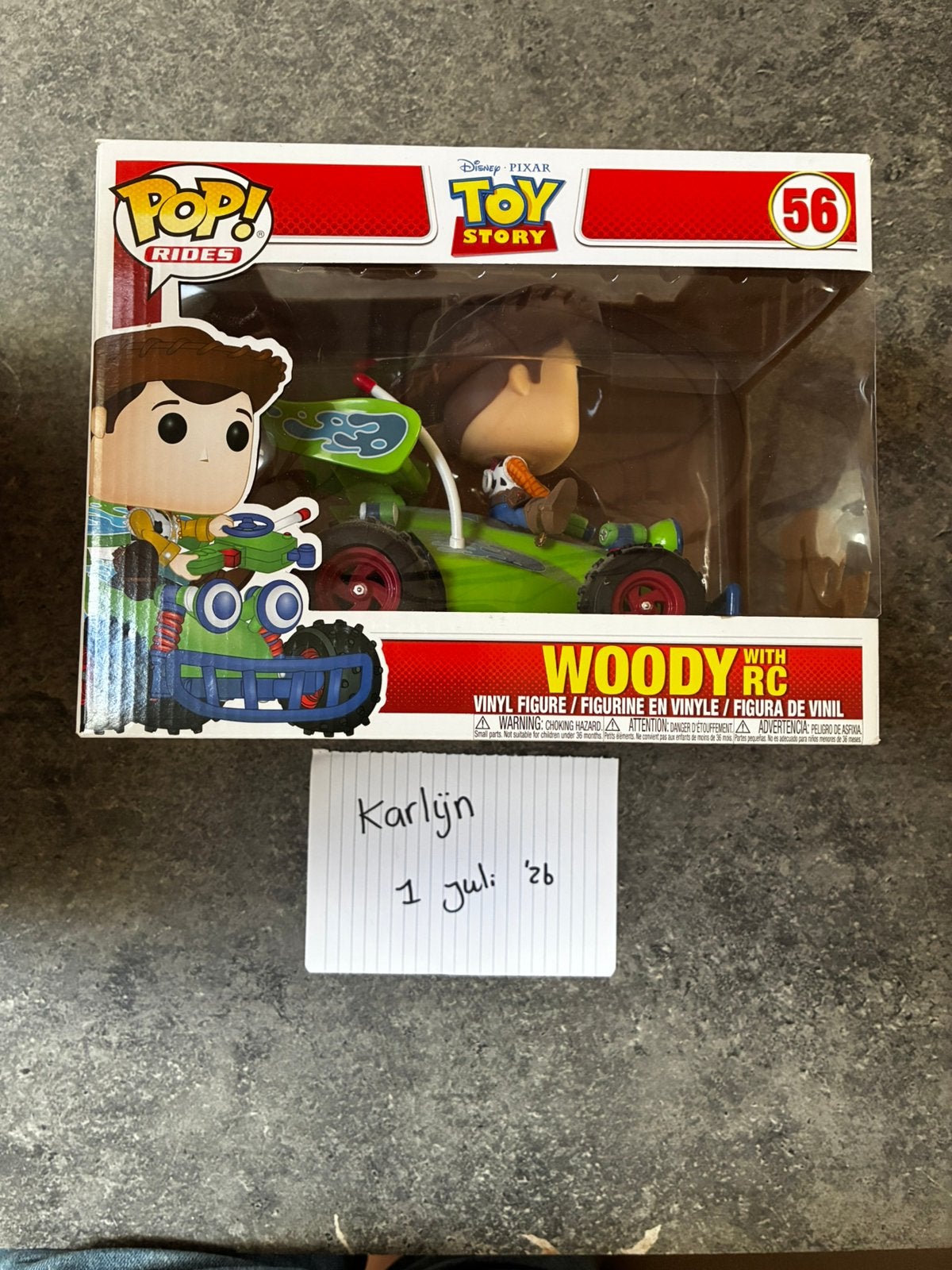 Toy Story Funko Pop Woody with RC 56, Ophalen, Zo goed als nieuw