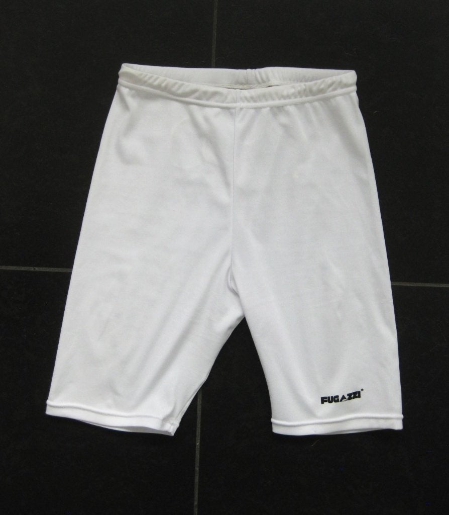 Fugazzi korte witte broek, slidingbroek, maat M, Maat 38/40 (M), Wit, Overige typen, Ophalen of Verzenden
