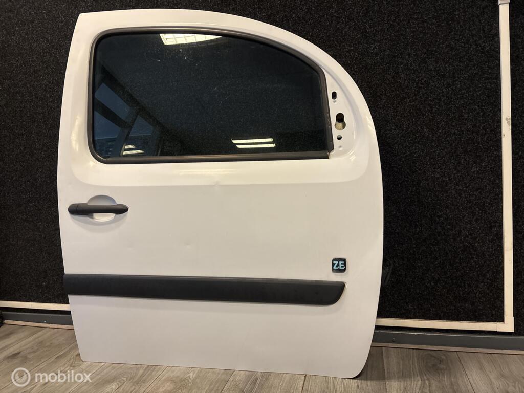 Renault Kangoo ('07-'16) Portier Deur Rechtsvoor, Gebruikt, Ophalen of Verzenden, Renault, Voor