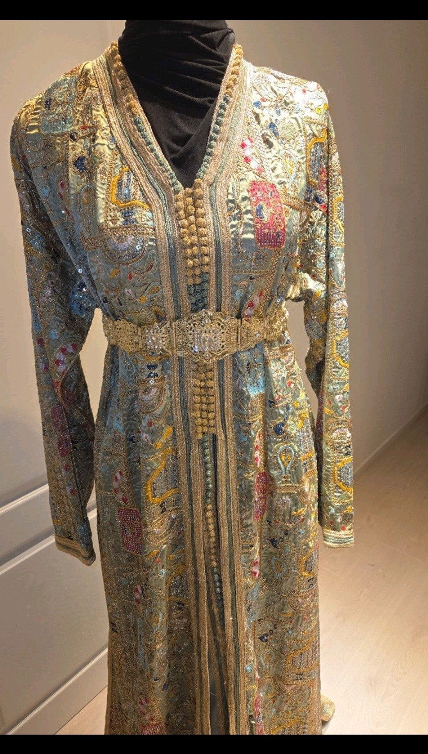 Prachtige Marokkaanse takchita ( jelaba,kaftan), Ophalen of Verzenden, Zo goed als nieuw, Overige typen