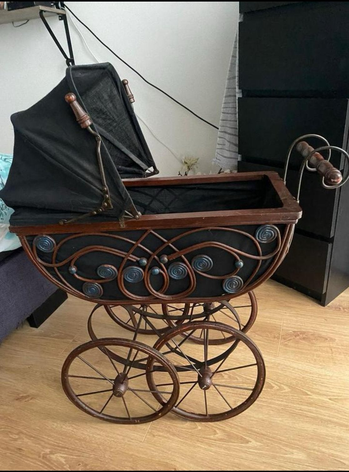 Kinder/Poppenwagen, Ophalen