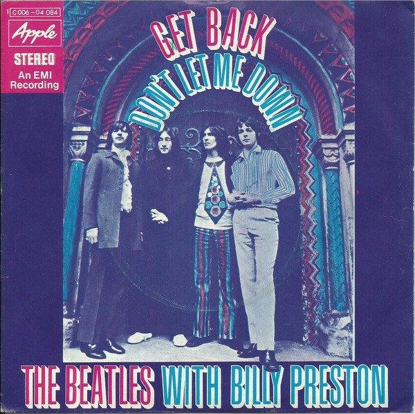DUITSE SINGLE The Beatles Get Back LENNON MCCARTNEY, Verzenden, Zo goed als nieuw, Pop