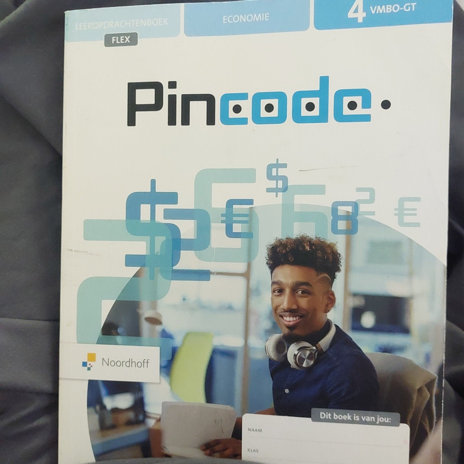 Pincode Economie Leeropdrachtenboek VMBO-GT 4, Boeken, Noordhoff, Ophalen of Verzenden, Zo goed als nieuw, MBO
