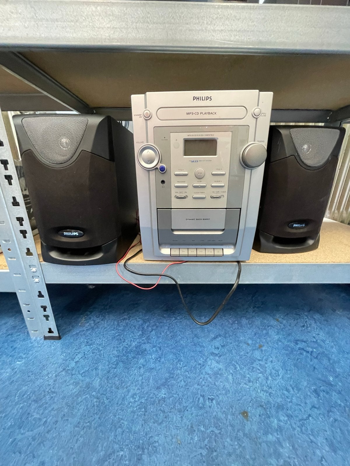 Philips Microset met CD-speler en MP3-aansluiting, Philips, Gebruikt, Ophalen of Verzenden, Microset