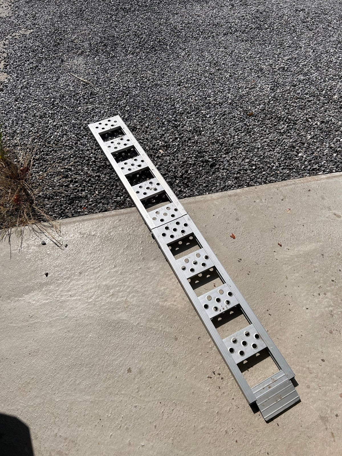 Opvouwbare Motor Oprijplaat / Brug - PROWORKS, Ophalen, Gebruikt