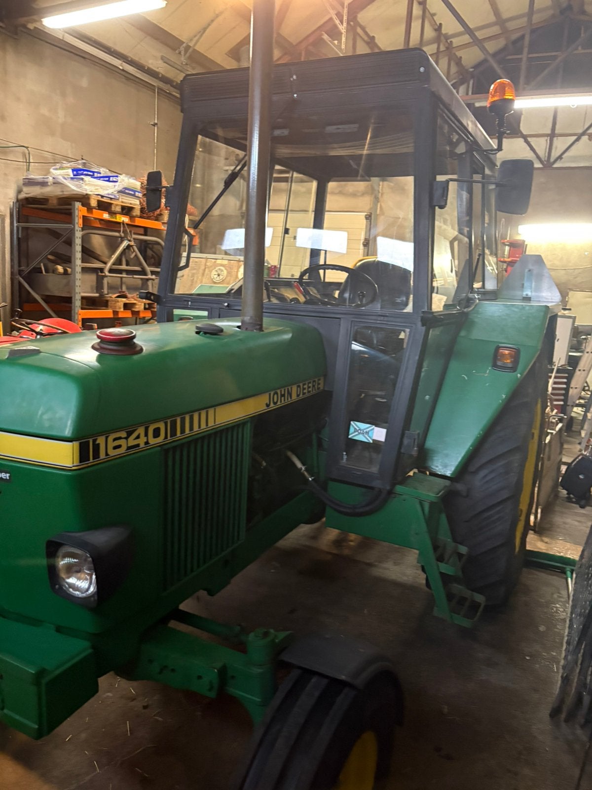 John deere 1640, Ophalen, Gebruikt