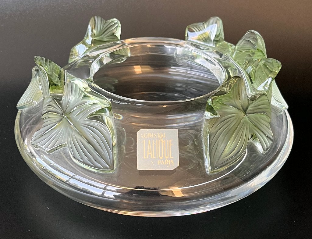 Lalique 'Lierre' schaal - Art Deco, Antiek en Kunst, Ophalen of Verzenden
