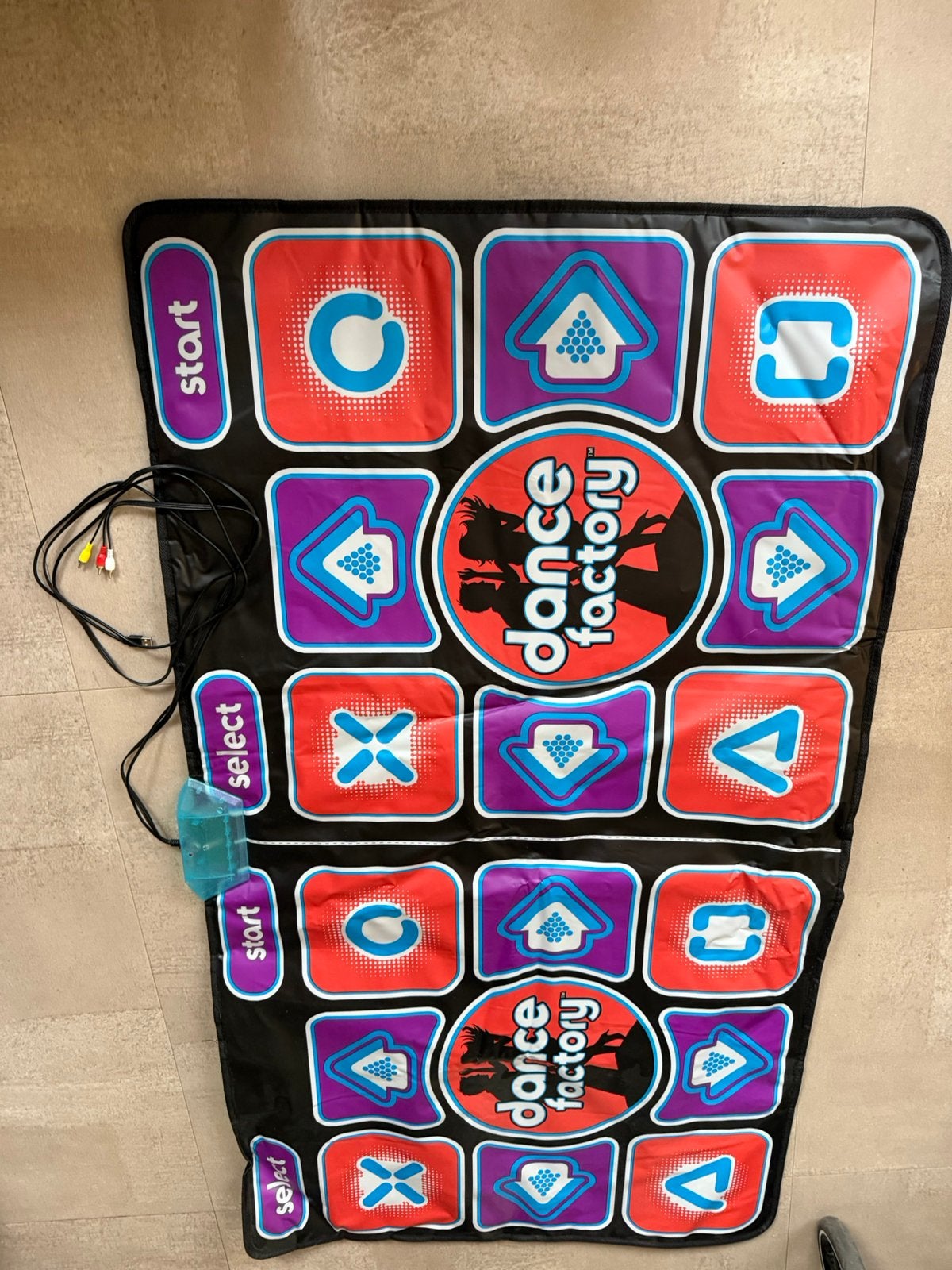 Dansmat in nieuwstaat, Ophalen of Verzenden, Zo goed als nieuw